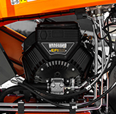 Als eerste fabrikant in Europa zal ELIET een versnipperaar uitrusten met een 23 pk Vanguard EFI motor.